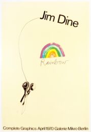 Galerie Mikro (Scissors and Rainbow 1969) by Jim Dine at Petersburg Press