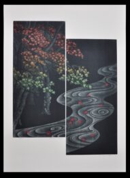 Gradation Leaves by Katsunori Hamanishi at Hanga Ten - Contemporary Japanese Prints
