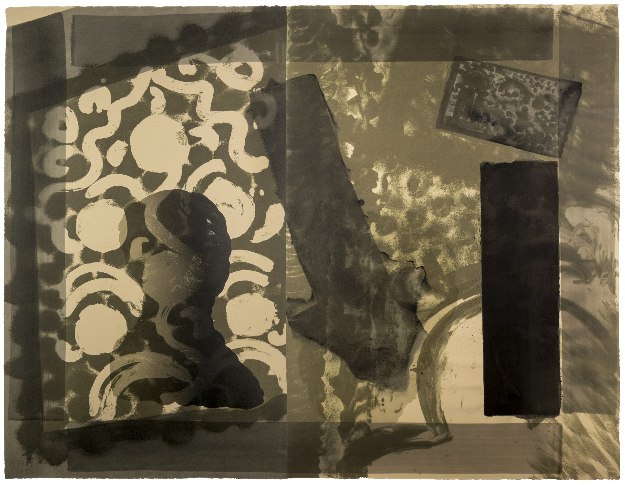 Black Moonlight by Howard Hodgkin
