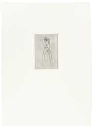Hole Punch (30 Bones of My Body portfolio) by Jim Dine at Petersburg Press