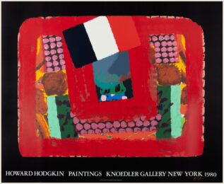 In a French Restaurant (Knoedler Gallery) by Howard Hodgkin at Petersburg Press