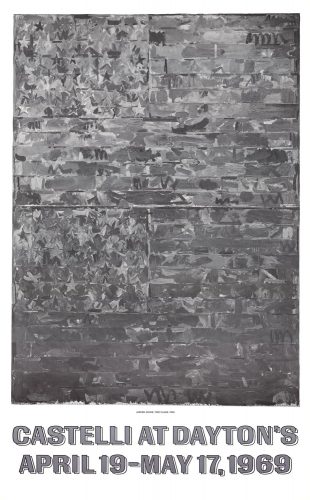 Castelli at Dayton’s (Two Flags 1959) by Jasper Johns