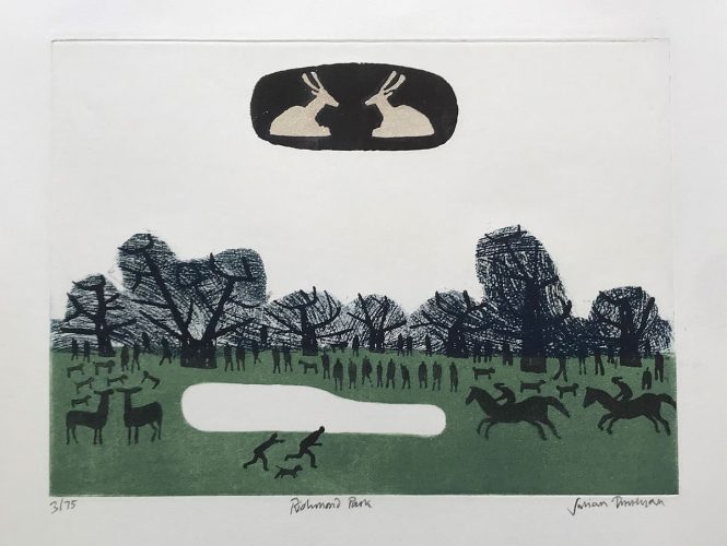 Richmond Park by Julian Trevelyan
