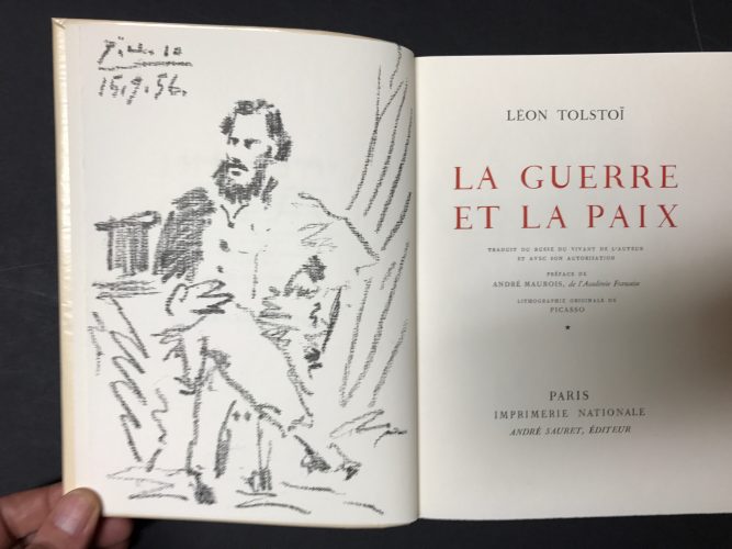 Leon Tolstoi by Pablo Picasso