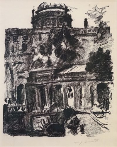 Schloßfreiheit in Berlin by Lovis Corinth