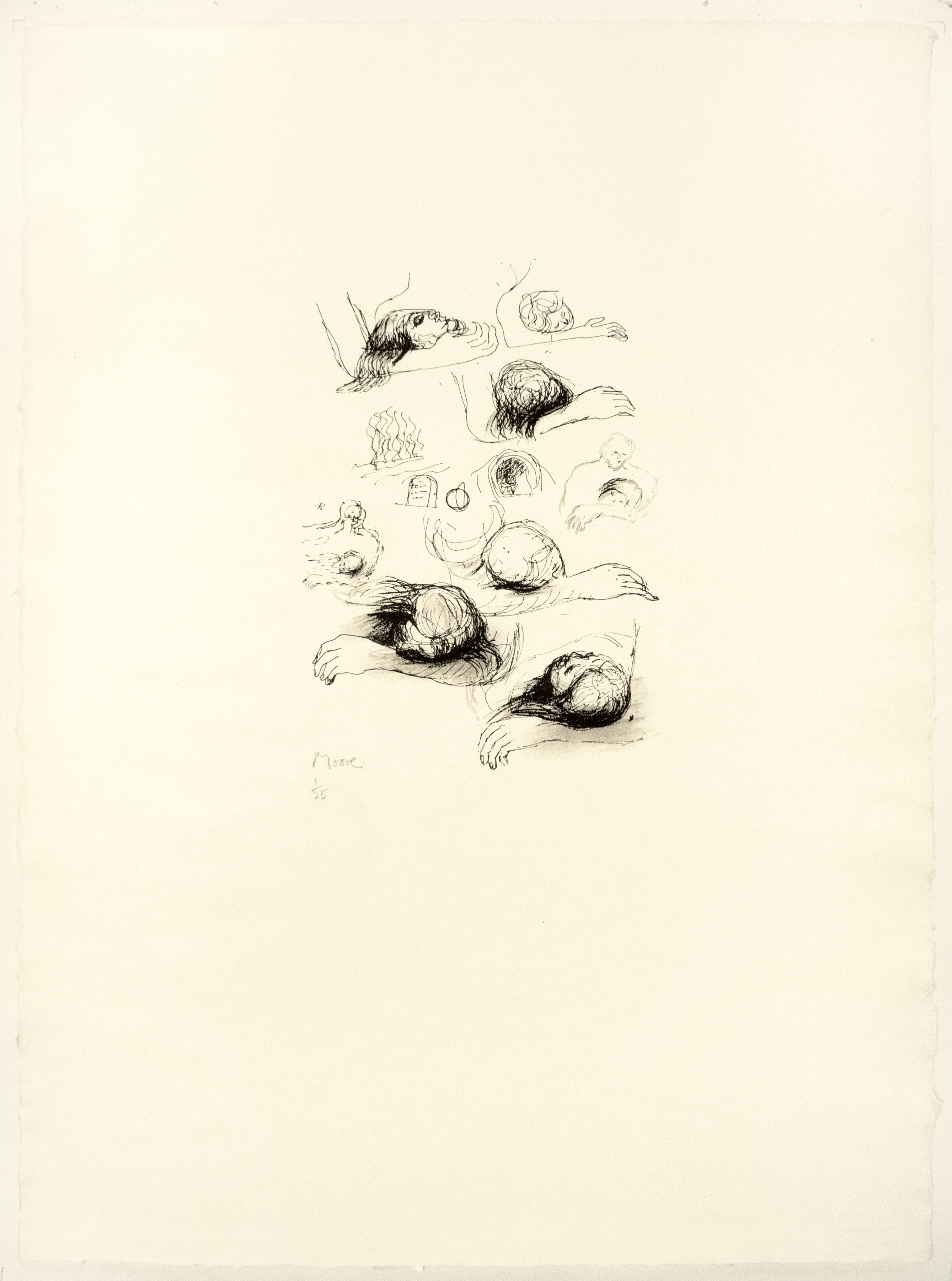 Lullaby Sketches by Henry Moore