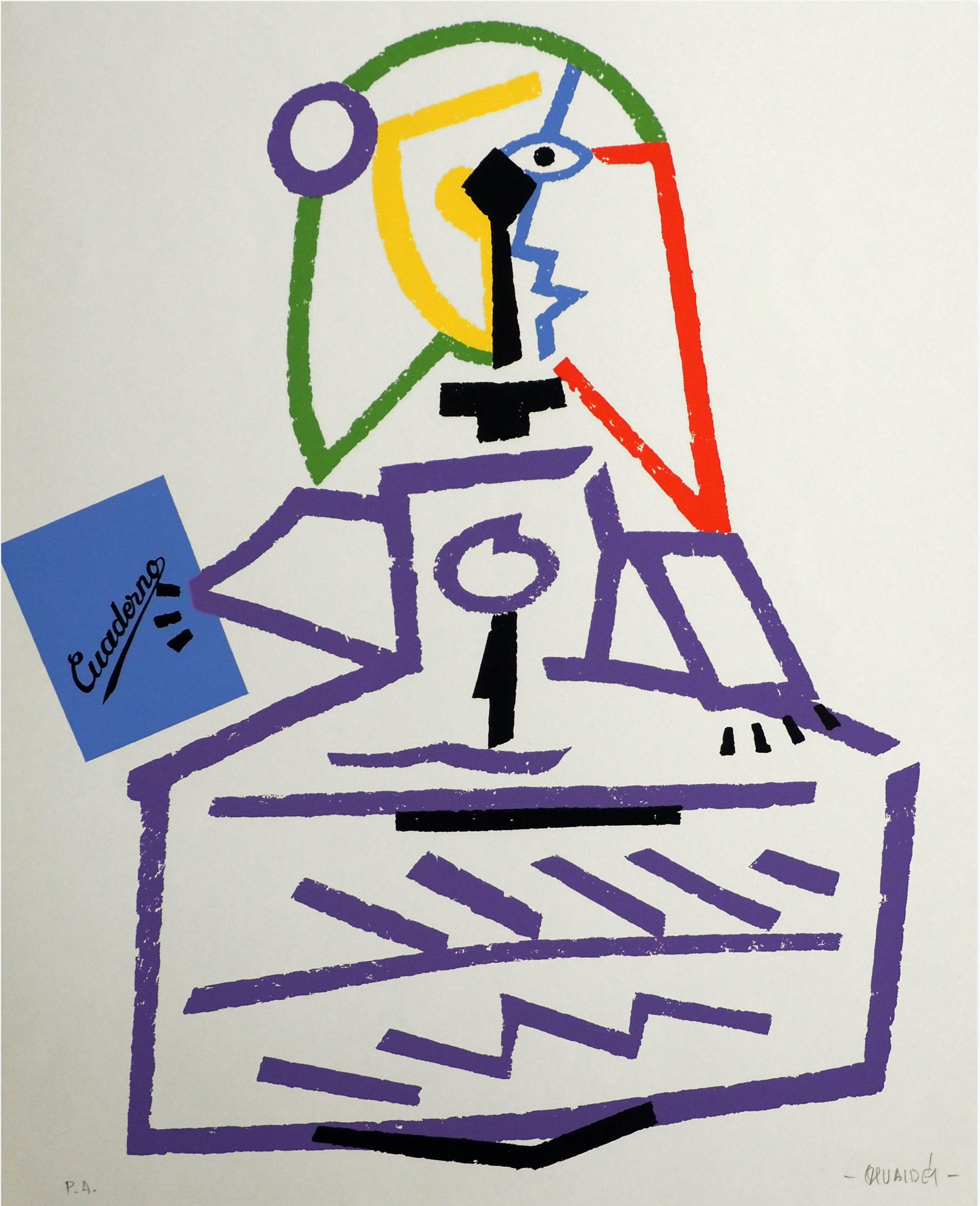Menina (Cuaderno) by Manolo Valdes