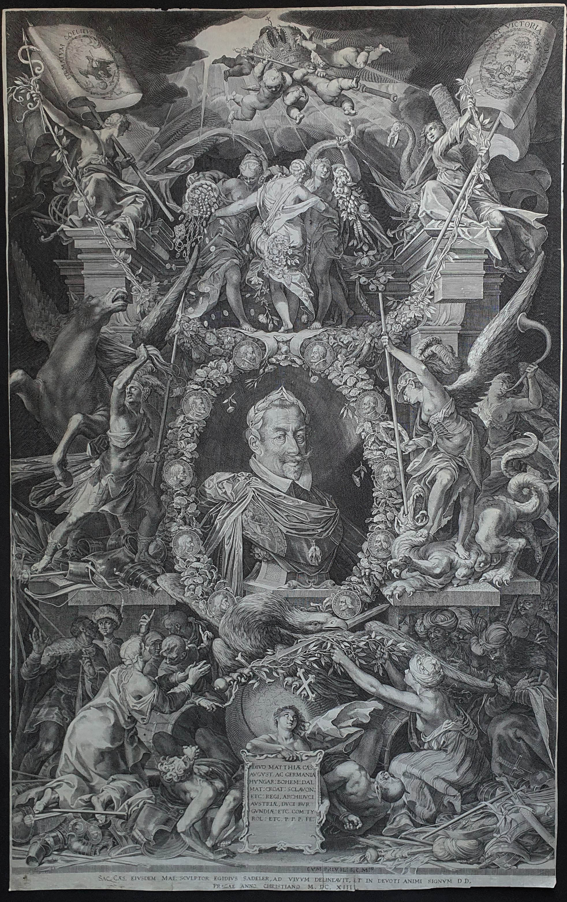 Matthias Emperor by Aegidius Sadeler