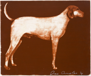 Medium Dogs (1/3) by Joe Andoe at Maune Contemporary