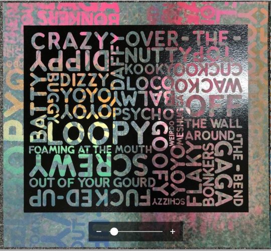 Crazy (with Background Noise) by Mel Bochner at
