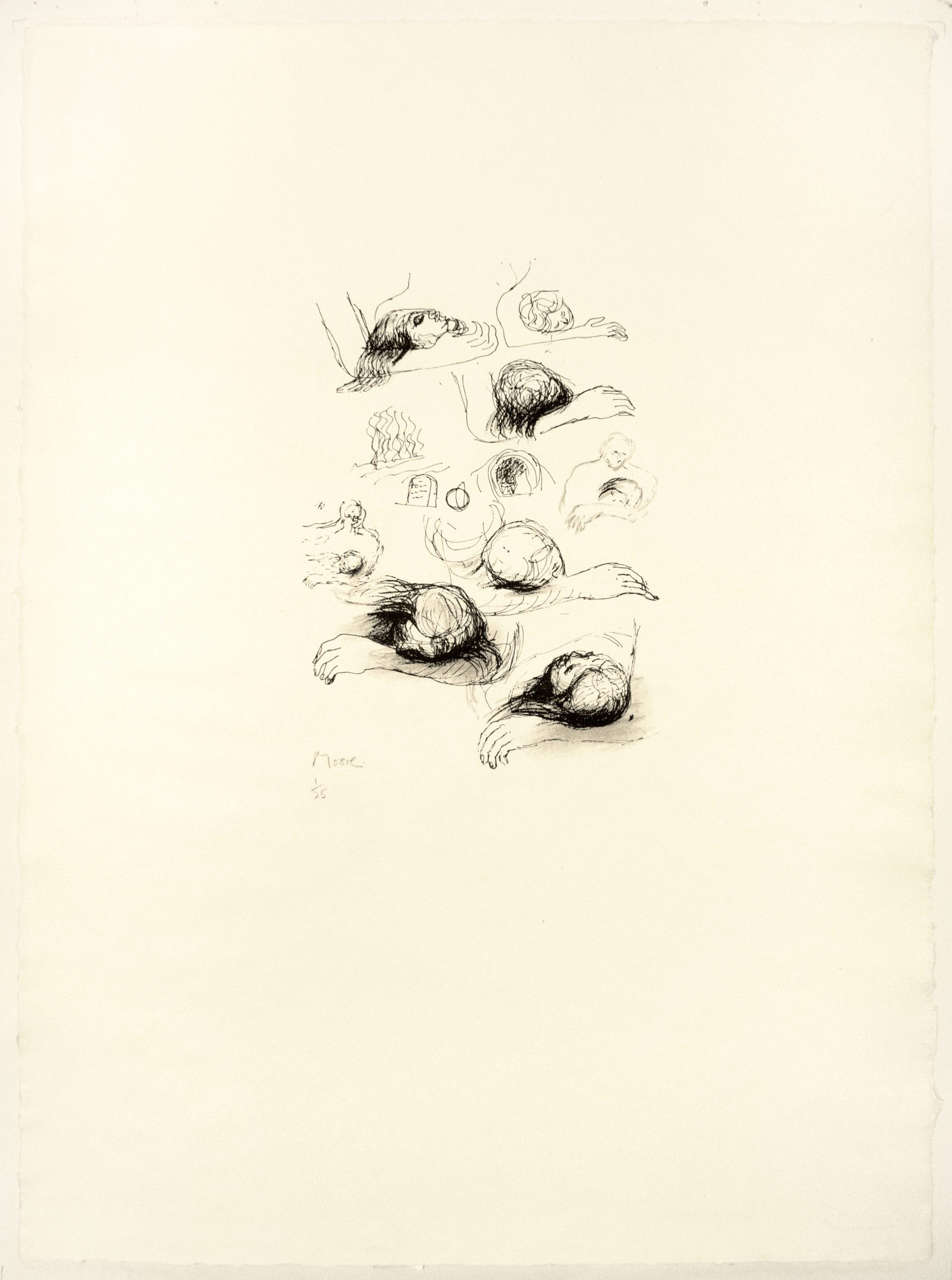 Lullaby Sketches by Henry Moore