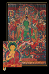 Murals of Tibet, Art Edition No. 41–80 ‘Green Tara, Gyantse Kumbum (ca. 1420)’ by Thomas Laird at Taschen