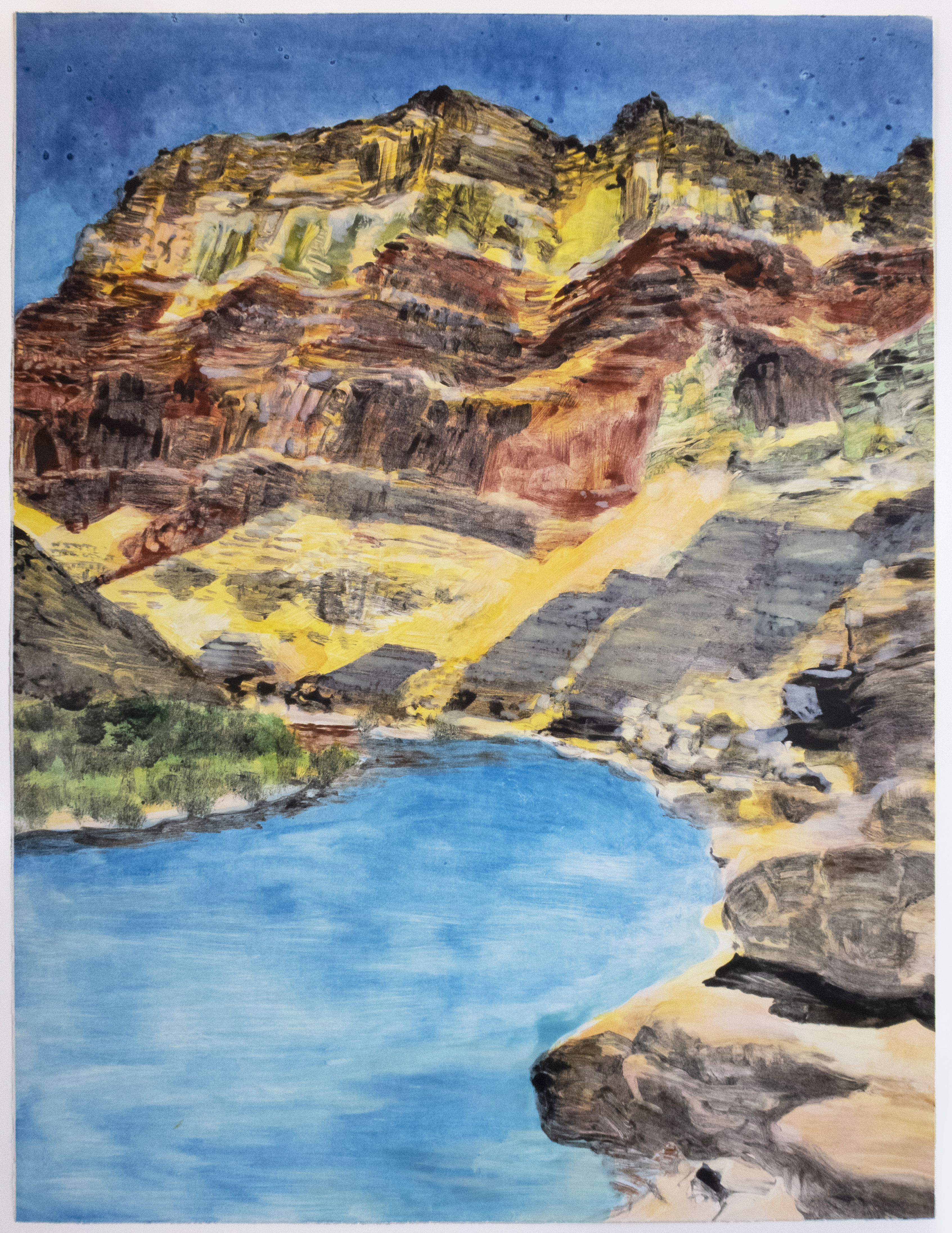 On the Map by Michele Zalopany