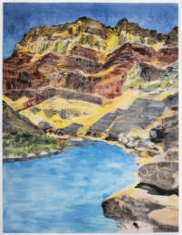 On the Map by Michele Zalopany at Petersburg Press