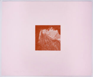 Orgasm (Sleeping Head) by R.B. Kitaj at Petersburg Press