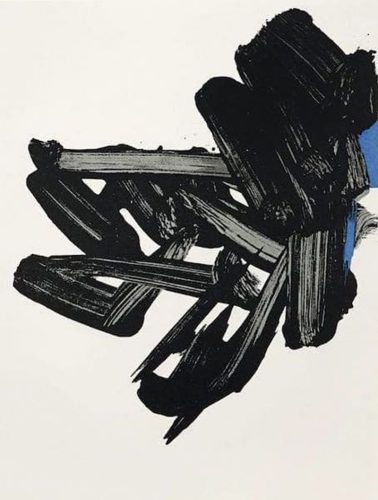 Lithographie Nr 17 by Pierre Soulages