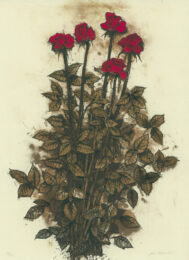 Red Roses by John Alexander at Flatbed Press and Gallery