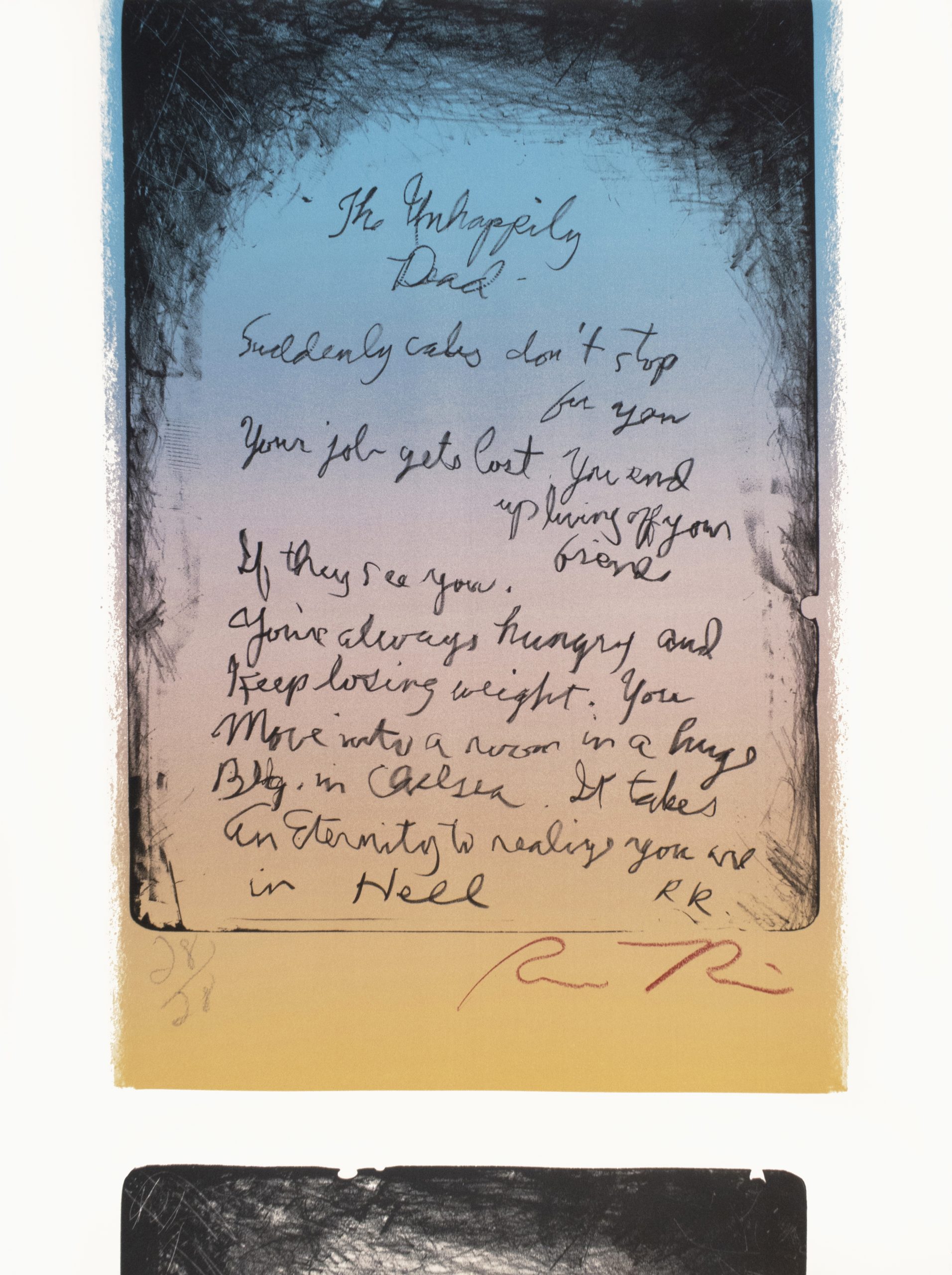 The Unhappily Dead by Rene Ricard