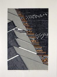 Riverbed in Kamogawa by Ray Morimura at Hanga Ten - Contemporary Japanese Prints