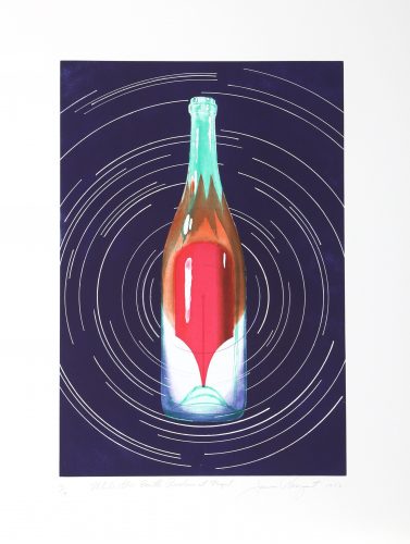 While the Earth Revolves at Night by James Rosenquist