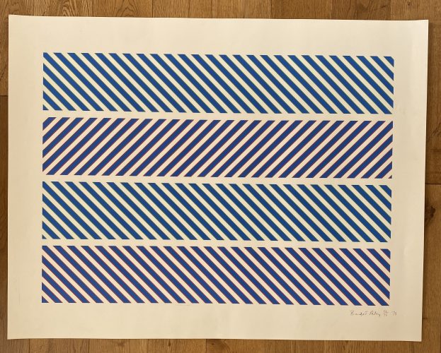 Untitled – Rothko Memorial Portfolio” by Bridget Riley