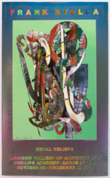 Signed Addison Gallery, Andover 1982 Poster (Kastūra 1977) by Frank Stella at Petersburg Press
