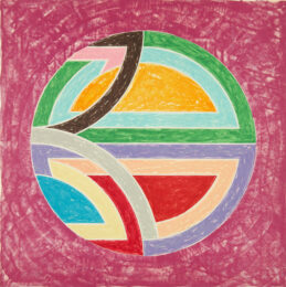 Sinjerli Variation Squared with Colored Ground I by Frank Stella at Christopher-Clark Fine Art