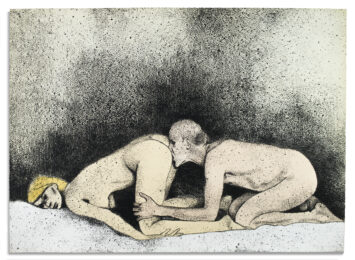 Some do not (A) by R.B. Kitaj at Petersburg Press