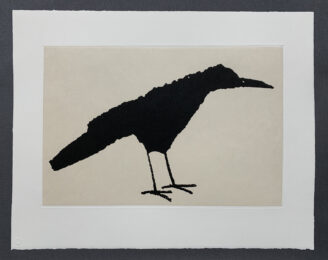 Standing Crow by Cyrus Highsmith at Center Street Studio