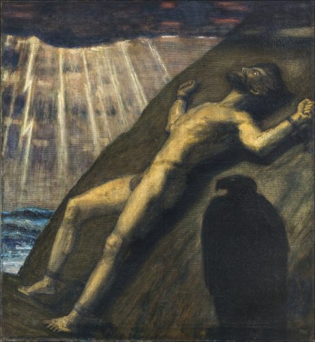 Prometheus by Franz von Stuck