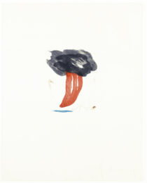 Study for Tongue Cloud by Claes Oldenburg at Petersburg Press