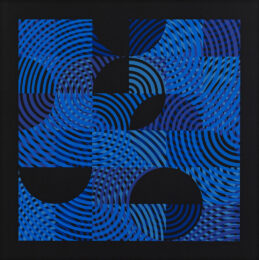 Study in Blue on Black by Alex Charrington at Kip Gresham Editions
