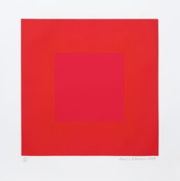 Summer Suite (Red with Gold IV) by Richard Anuszkiewicz at RoGallery