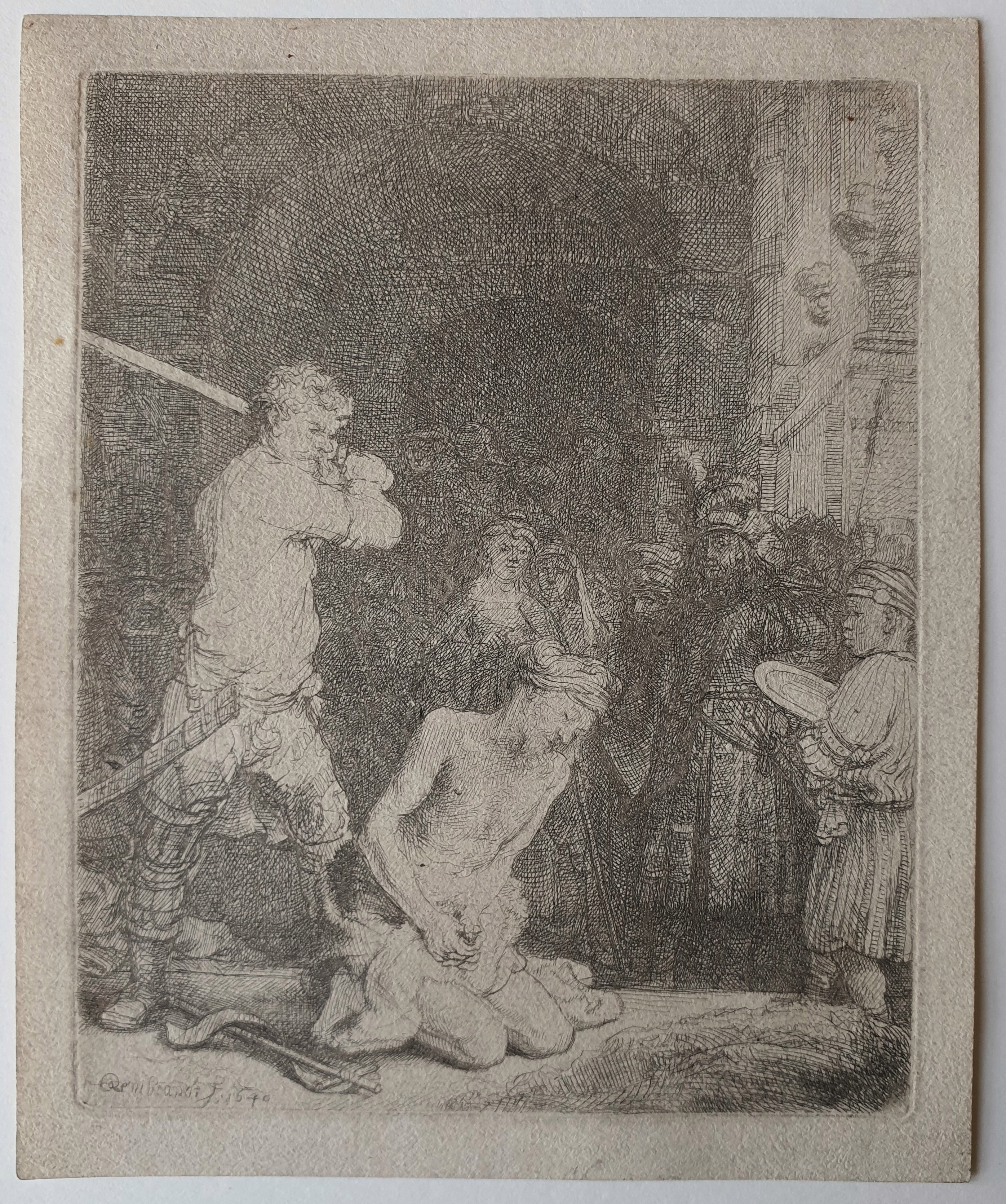 The Beheading of St John the Baptist by Harmensz van Rijn Rembrandt