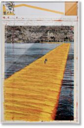 The Floating Piers, Art Edition No. 21–40 (Collage) by Christo and Jeanne-Claude at Taschen