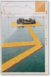 The Floating Piers, Art Edition No. 41–60 (Collage) by Christo and Jeanne-Claude at Taschen