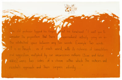 The Old Professor (from “Oo la la” portfolio) by Jim Dine at Petersburg Press