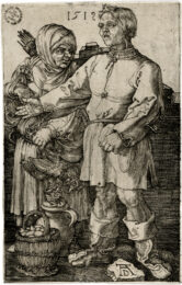 The Peasant and His Wife at Market by Albrecht Dürer at Christopher-Clark Fine Art