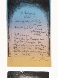The Unhappily Dead by Rene Ricard at Petersburg Press