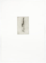 Tool Drypoint: Hand saw by Jim Dine at Petersburg Press