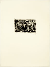 Two Heads by Henry Moore at Petersburg Press
