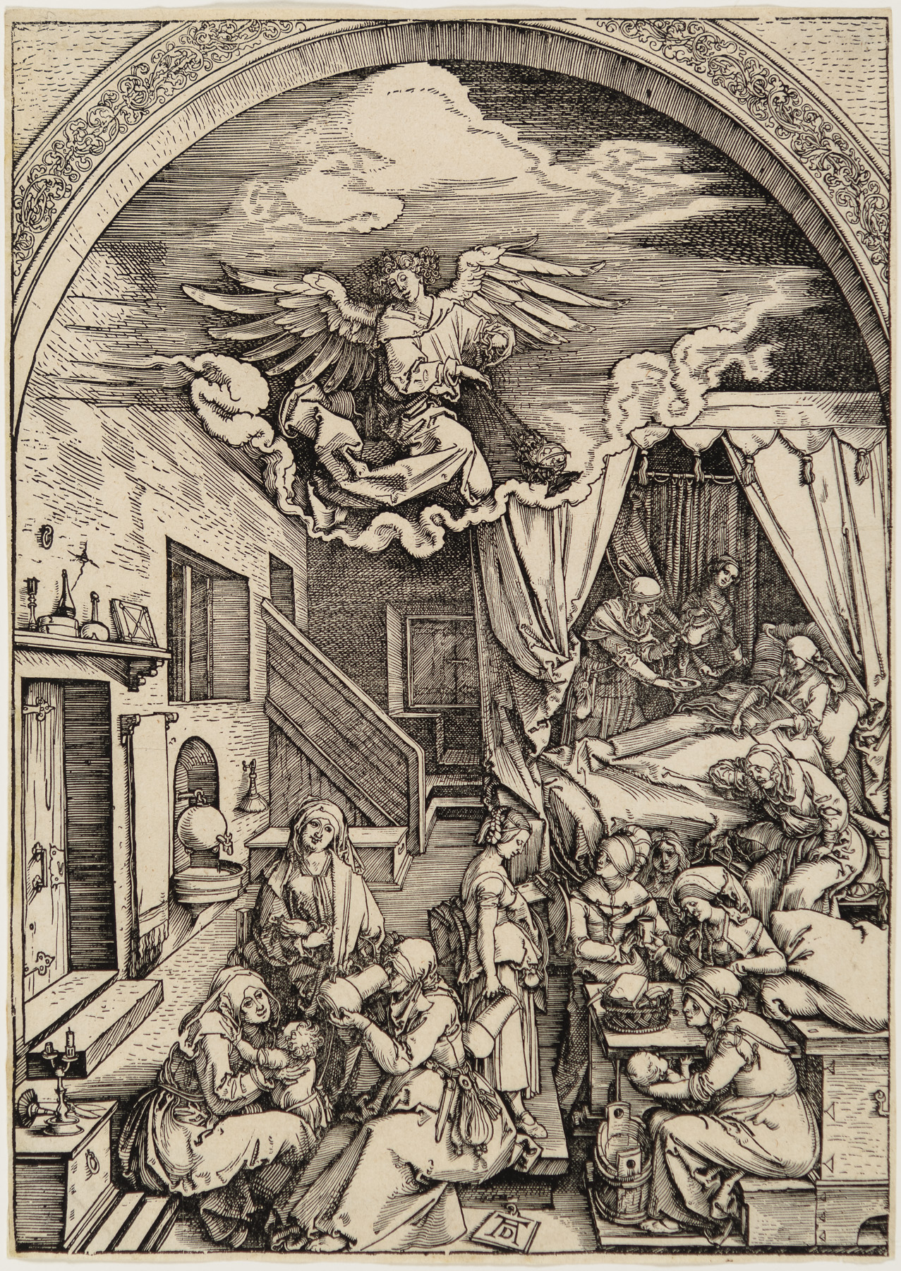 The Birth of the Virgin by Albrecht Durer