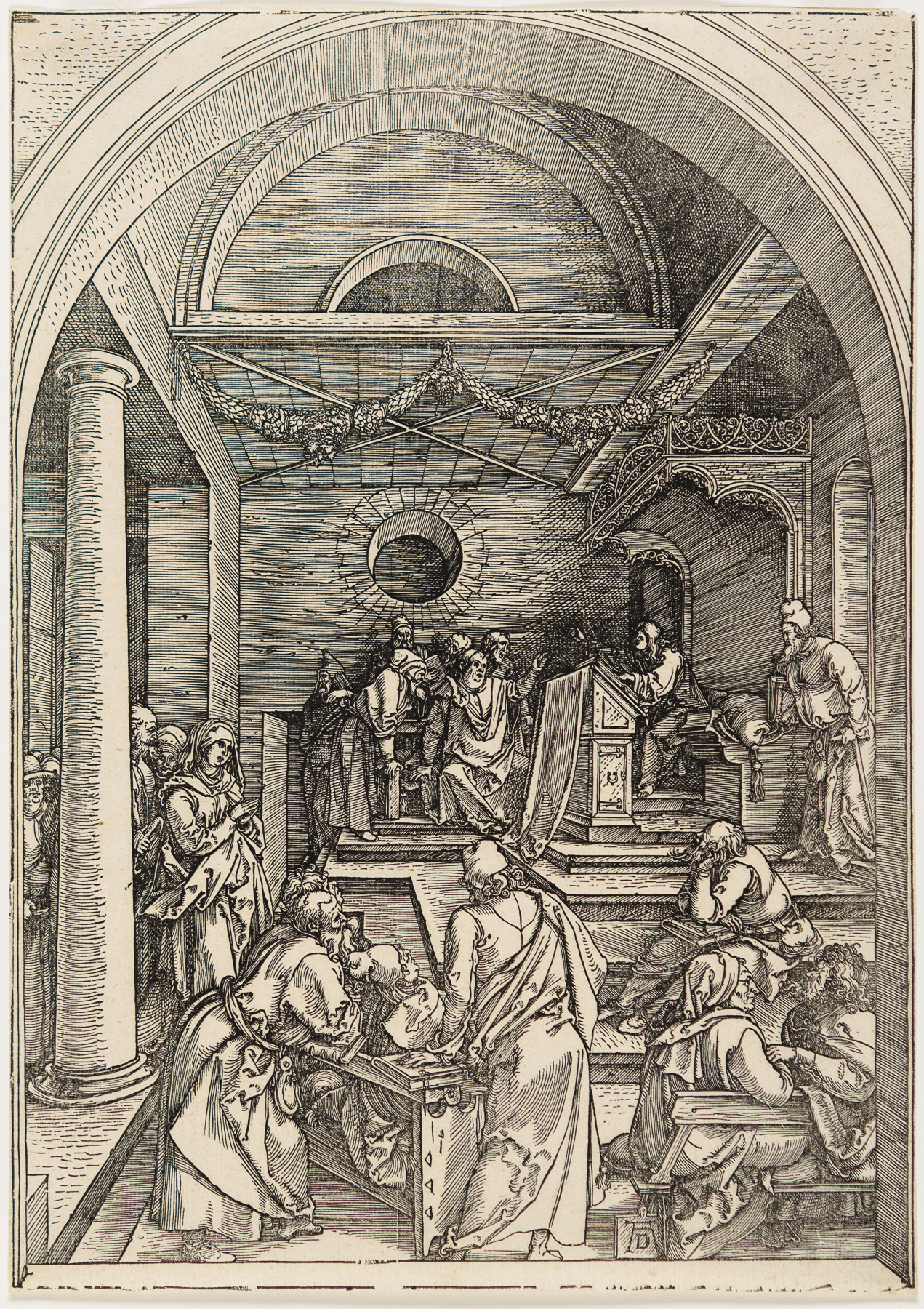 Christ among the Doctors by Albrecht Durer