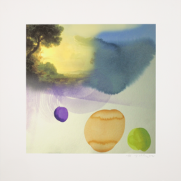 Zephyr – Claude by William Tillyer at Maune Contemporary
