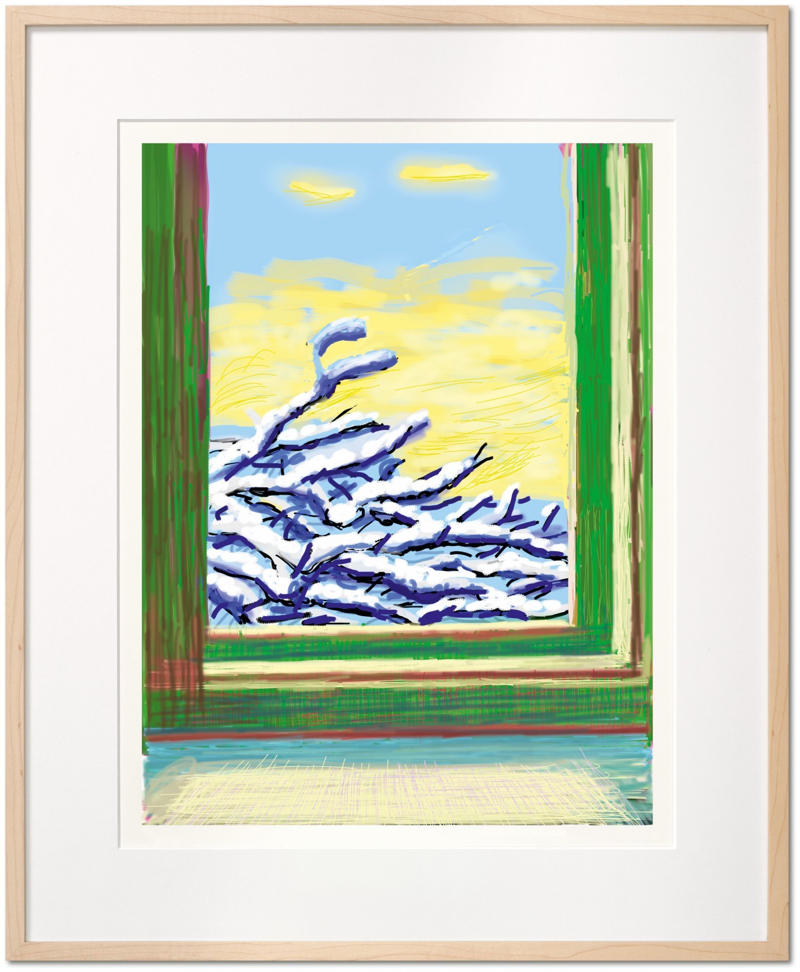 My Window, Art Edition (No. 501–750) ‘No. 610’, 23rd December 2010 by David Hockney