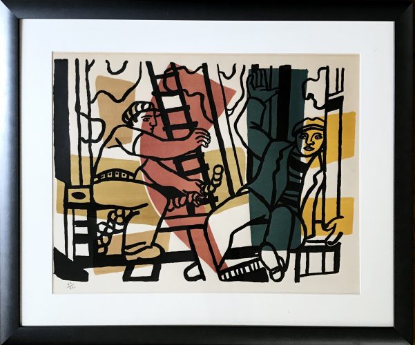 Les Constructeurs by Fernand Leger