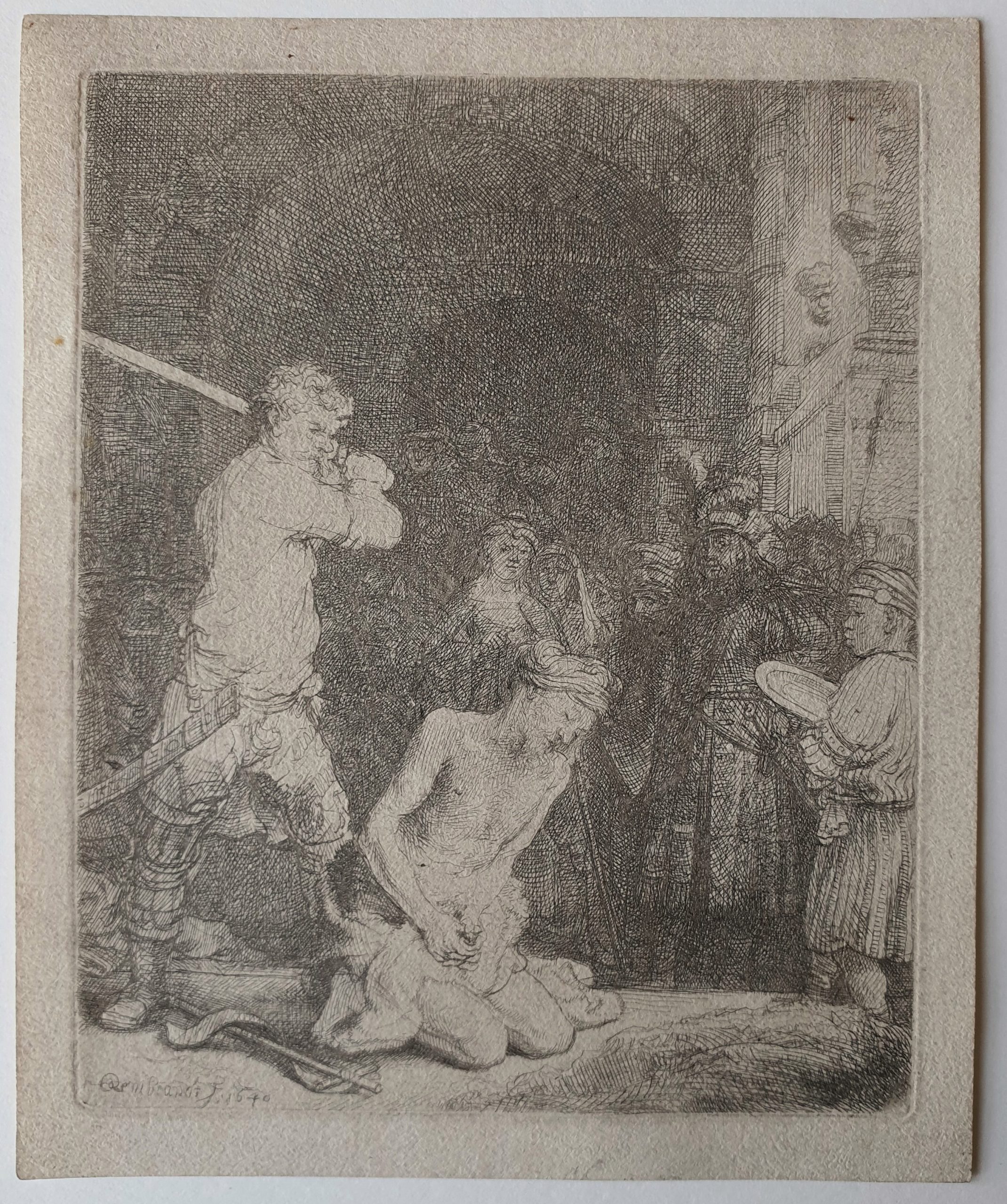 The Beheading of St John the Baptist by Harmensz van Rijn Rembrandt