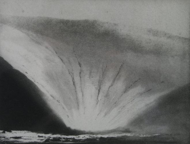 Nowt Bield (Orkney) by Norman Ackroyd at