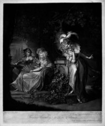 Beatrice Listening to Hero and Ursula. by Henry Fuseli (after) at Emanuel von Baeyer - Cabinet