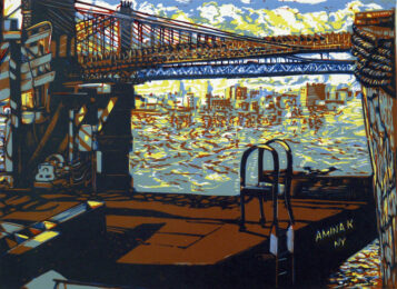 Boarding to Brooklyn – New York. by Pascale Hémery at Emanuel von Baeyer - Cabinet